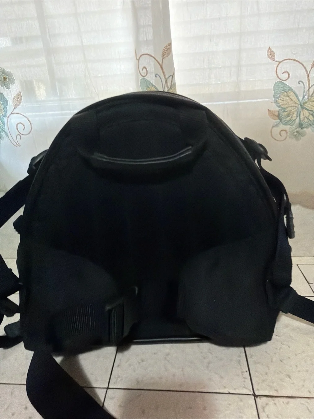 Tumi T2 Black Ballistic Nylon Multi Compartment Travel Rucksack waist pack